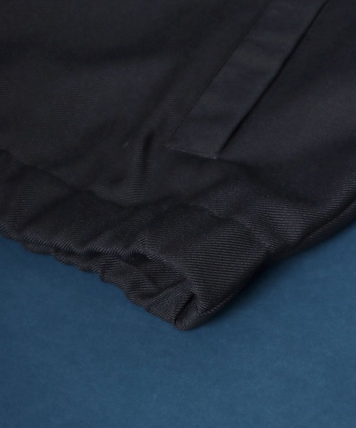 ANPAS(アンパス)の「Flontfly Short Zip Jacket/比翼仕立て ショート丈 ジップ ジャケット ブルゾン 刺繍入り(ブルゾン・メンズ・ブラック/グレイッシュベージュ/チャコール・M/L)」の21枚目の写真