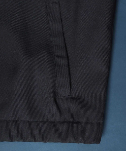 ANPAS(アンパス)の「Flontfly Short Zip Jacket/比翼仕立て ショート丈 ジップ ジャケット ブルゾン 刺繍入り(ブルゾン・メンズ・ブラック/グレイッシュベージュ/チャコール・M/L)」の15枚目の写真