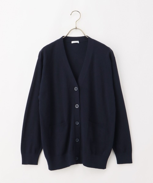 Honeys（ハニーズ）の「花粉対策Ｖネックカーディガン（カーディガン/ボレロ・レディース・ネイビー/ラベンダー/イエロー/ベージュ/ブラック/杢グレー/ブルー/ターコイズブルー・S/M/L/LL/3L）」の21枚目の写真