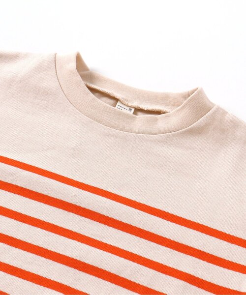 apres les cours（アプレレクール）の「【リンク】パネルボーダーTシャツ（Tシャツ/カットソー・キッズ・ブルー/オレンジ/イエロー・140/130/80/100/110/120/90）」の15枚目の写真