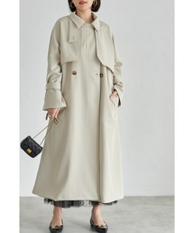 &. NOSTALGIA | スタンドカラートレンチコート(トレンチコート)