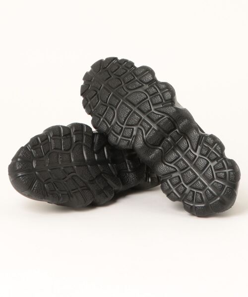 RODEO CROWNS WIDE BOWL（ロデオクラウンズワイドボウル）の「VOLUME SOLE SNEAKER（スニーカー・レディース・ブラック/ライトピンク/オフホワイト・23.5cm/24.5cm）」の6枚目の写真