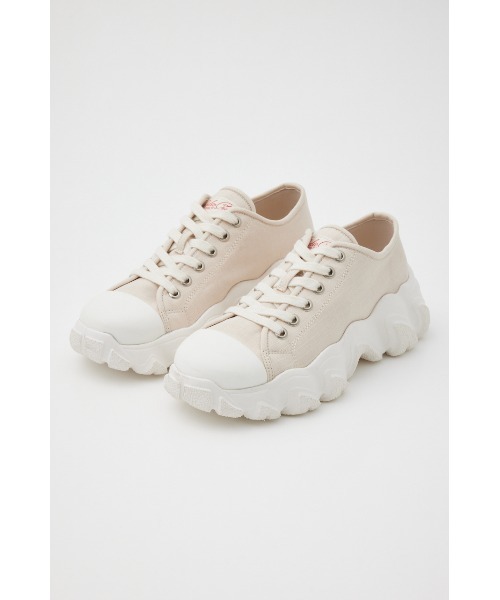 RODEO CROWNS WIDE BOWL（ロデオクラウンズワイドボウル）の「VOLUME SOLE SNEAKER（スニーカー・レディース・ブラック/ライトピンク/オフホワイト・23.5cm/24.5cm）」の10枚目の写真