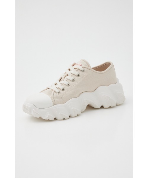 RODEO CROWNS WIDE BOWL（ロデオクラウンズワイドボウル）の「VOLUME SOLE SNEAKER（スニーカー・レディース・ブラック/ライトピンク/オフホワイト・23.5cm/24.5cm）」の5枚目の写真