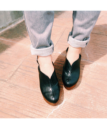 goocy | ウッドヒールサボパンプス(パンプス)