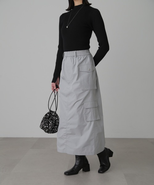 FREE'S MART(フリーズマート)の「◆ナイロンカーゴナロースカート(スカート・レディース・グレー/ブラック/ホワイト・SMALL/MEDIUM)」の17枚目の写真