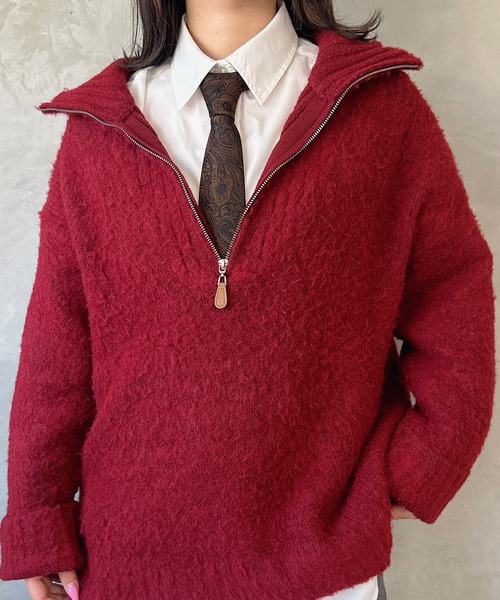 kutir（クティール）の「kutirlune／アソートペイズリー柄ネクタイ（ネクタイ・レディース・グリーン/ブラウン・FREE）」の3枚目の写真