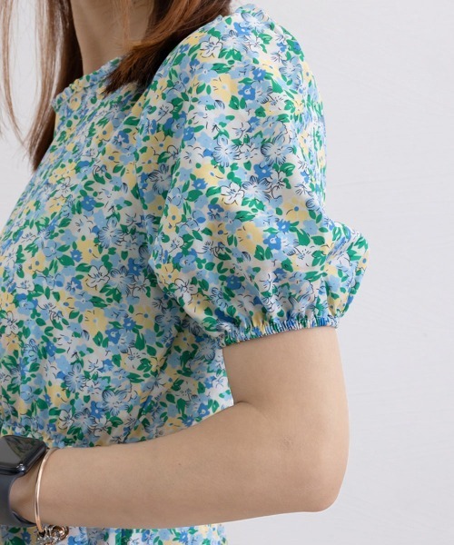 Miniministore(ミニミニストア)の「花柄 ロングワンピース レディース 春夏(ワンピース・レディース・グリーン・2XL/L/XL/M)」の13枚目の写真