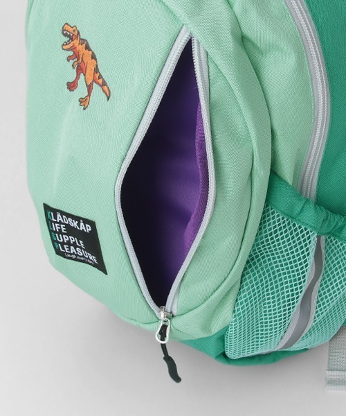 kladskap（クレードスコープ）の「ワンポイント刺しゅうリュック（バックパック/リュック・キッズ・ターコイズブルー/エメラルド/ピンク・S/M）」の19枚目の写真