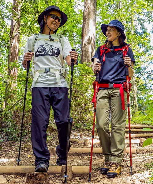 phenix outdoor(フェニックスアウトドア)の「phenix OUTDOOR(フェニックスアウトドア) レディース アウトドアロゴ 半袖Tシャツ (吸水速乾 / 抗菌防臭)(Tシャツ/カットソー・レディース・オフホワイト/グリーン系/ブラック・SMALL/MEDIUM/LARGE)」の20枚目の写真