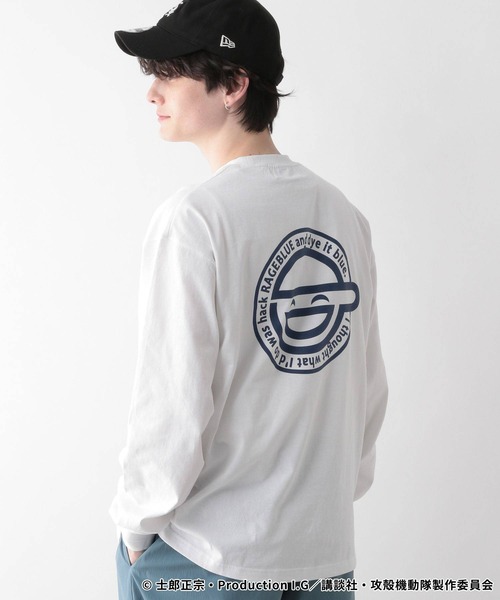 セール】【攻殻機動隊 S.A.C.】コラボ/プリントロンT（Tシャツ