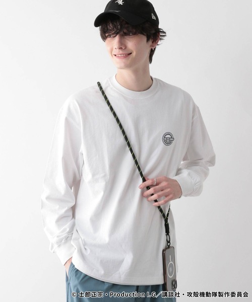 セール】【攻殻機動隊 S.A.C.】コラボ/プリントロンT（Tシャツ