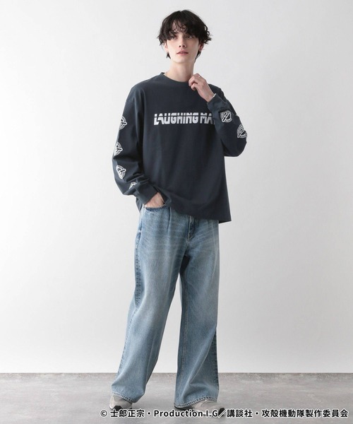 セール】【攻殻機動隊 S.A.C.】コラボ/プリントロンT（Tシャツ