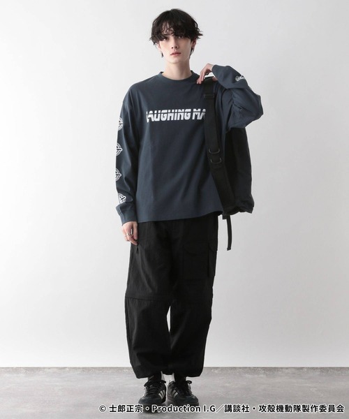 RAGEBLUE(レイジブルー)の「【攻殻機動隊 S.A.C.】コラボ/プリントロンT(Tシャツ/カットソー・メンズ・ブラック/ホワイト/ネイビー・MEDIUM/LARGE)」の22枚目の写真