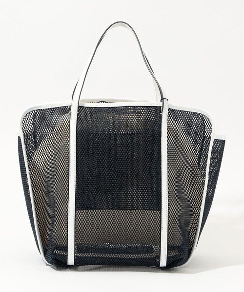 ORSETTO（オルセット）の「ORSETTO メッシュトート（トートバッグ・レディース・ベージュ/ネイビー・FREE）」の13枚目の写真