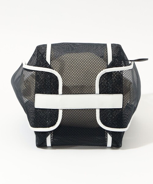 ORSETTO（オルセット）の「ORSETTO メッシュトート（トートバッグ・レディース・ベージュ/ネイビー・FREE）」の14枚目の写真