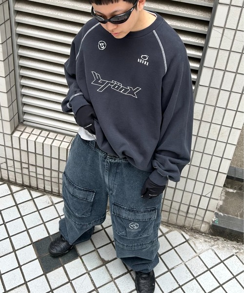 WHO'S WHO gallery(フーズフーギャラリー)の「【KOOKY'N/クーキー】BRONXヴィンテージライクワイドカーゴパンツ(カーゴパンツ・メンズ・チャコールグレー/インディゴブルー・FREE)」の11枚目の写真