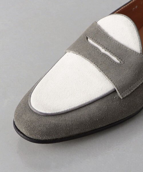 POLPETTA（ポルペッタ）の「＜POLPETTA＞ COMBI LOAFER/コンビローファー（ローファー・メンズ・グレー・40/40h/41/41h/42h/39h/42）」の8枚目の写真