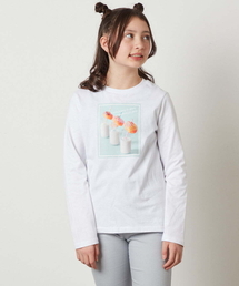 a.v.v（アーヴェヴェ）の「[140-150]フォトプリントロンＴ（Tシャツ/カットソー・キッズ）」