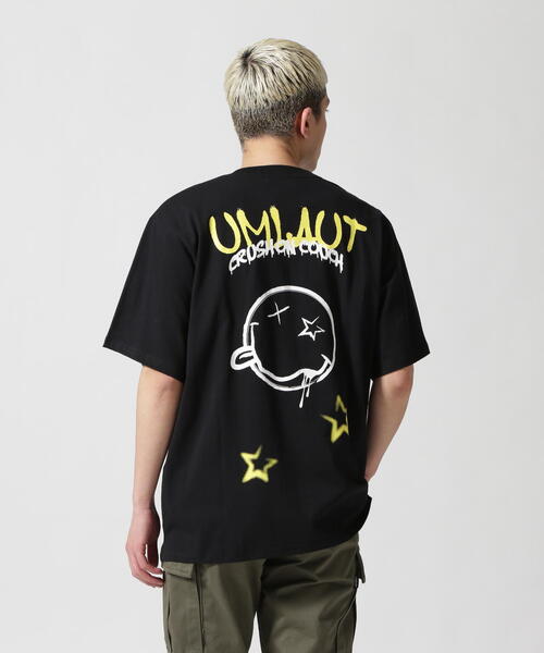 L.H.P(エルエイチピー)の「【WEB&DEPOT限定】UMLAUT/ウムラウト/グラフィックTEE(Tシャツ/カットソー・メンズ・ブラック/ホワイト・L/M)」の4枚目の写真