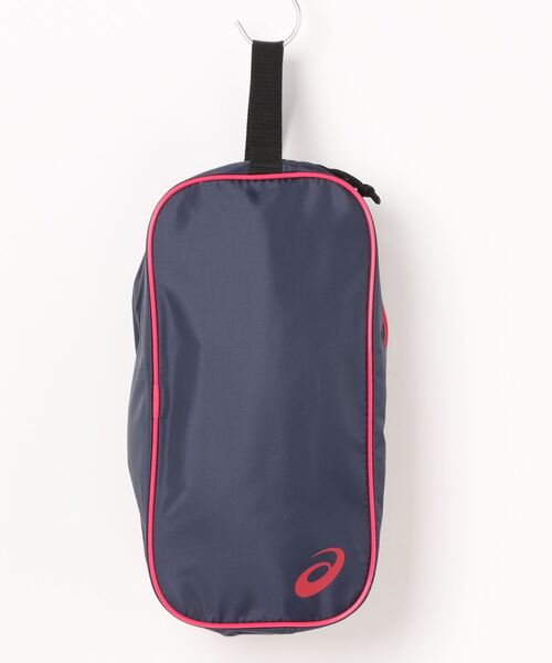 ASICS（アシックス）の「《ASICS》シューズケースM（シューズ小物/雑貨・メンズ・ブルー系その他/ブラック×ライム/ブラック×ホワイト/ブラック×パープル/ネイビー系・フリー）」の5枚目の写真