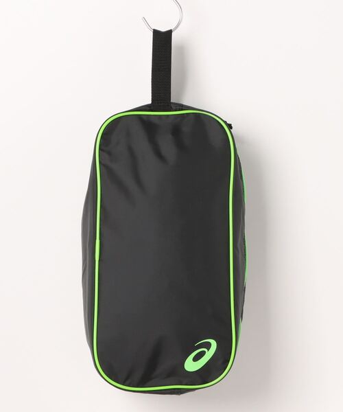 ASICS（アシックス）の「《ASICS》シューズケースM（シューズ小物/雑貨・メンズ・ブルー系その他/ブラック×ライム/ブラック×ホワイト/ブラック×パープル/ネイビー系・フリー）」の3枚目の写真