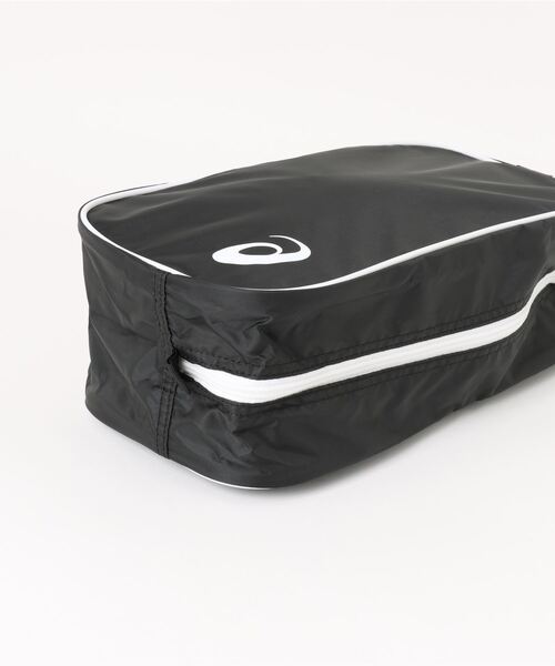 ASICS（アシックス）の「《ASICS》シューズケースM（シューズ小物/雑貨・メンズ・ブルー系その他/ブラック×ライム/ブラック×ホワイト/ブラック×パープル/ネイビー系・フリー）」の7枚目の写真