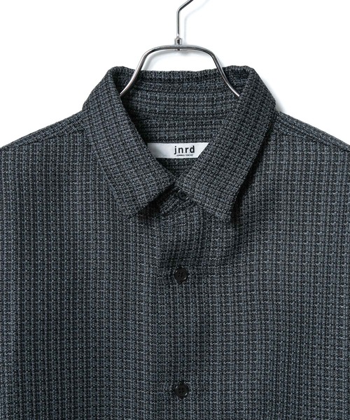 j.n.r.d(ジェー・エヌ・アール・ディー)の「j.n.r.d/ツイードハーフスリーブシャツ(シャツ/ブラウス・メンズ・イエロー/ライトグレー/ブラック・L/M)」の8枚目の写真