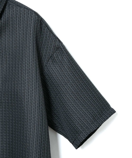 j.n.r.d(ジェー・エヌ・アール・ディー)の「j.n.r.d/ツイードハーフスリーブシャツ(シャツ/ブラウス・メンズ・イエロー/ライトグレー/ブラック・L/M)」の9枚目の写真