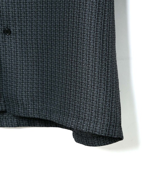 j.n.r.d(ジェー・エヌ・アール・ディー)の「j.n.r.d/ツイードハーフスリーブシャツ(シャツ/ブラウス・メンズ・イエロー/ライトグレー/ブラック・L/M)」の10枚目の写真