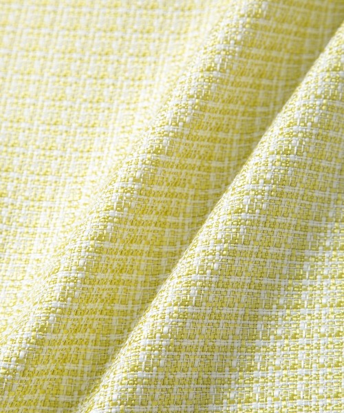 j.n.r.d(ジェー・エヌ・アール・ディー)の「j.n.r.d/ツイードハーフスリーブシャツ(シャツ/ブラウス・メンズ・イエロー/ライトグレー/ブラック・L/M)」の6枚目の写真