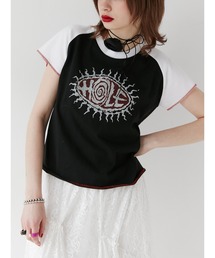 jouetie | HOLEラグランフィットTシャツ【コラボ】(Tシャツ/カットソー)