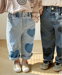 Bambin | 【 Bambin / ボンバン 】 ハート デニム(デニムパンツ)