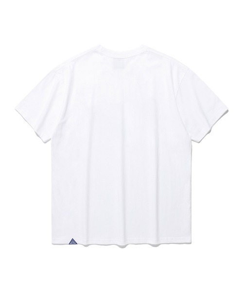 ISTKUNST(イストクンスト)の「A'GEM/9 × .kom 『ISTKUNST/イストクンスト』 BIG EARED FRIENDS TEE/ビッグイヤード フレンズTシャツ(Tシャツ/カットソー・メンズ・ホワイト/ライトパープル・M/L)」の8枚目の写真