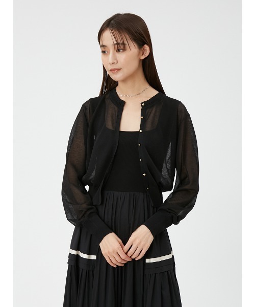 FRAY I.D（フレイアイディー）の「シルクブレンド2wayクルーネック