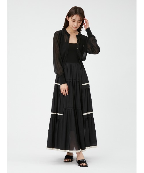 FRAY I.D（フレイアイディー）の「シルクブレンド2wayクルー