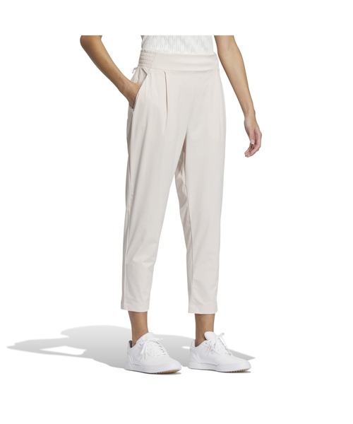 adidas(アディダス)の「アディダス adidas 4wayストレッチナイロン ライトウェイトアンクル(その他パンツ・レディース・ブラック/ホワイト・M/L/XL)」の4枚目の写真