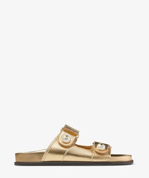 JIMMY CHOO ジミーチュウ Anise 75 サテン ミュール 37 靴