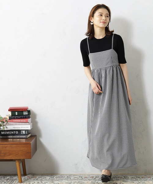 FOUND GOOD（ファウンドグッド）の「サッカーキャミワンピース（ワンピース・レディース・ブラウン系/ブラック/グレー系・L/S/M）」の11枚目の写真