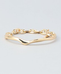 coen | ニュアンスメタル＆アンカーチェーンブレスレット(ブレスレット)