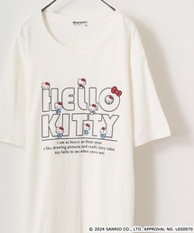 Sanrio characters プリント 半袖Tシャツ