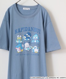 Sanrio characters プリント 半袖Tシャツ