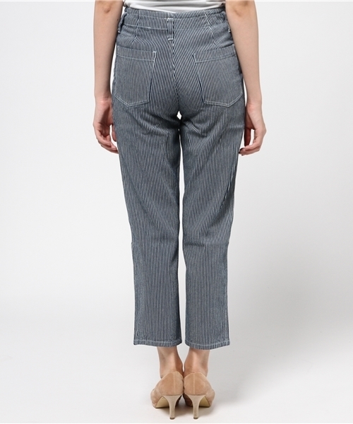 SEVENDAYS=SUNDAY（セブンデイズサンデイ）の「ヒッコリー　パンツ（その他パンツ・レディース・ライトインディゴブルー/インディゴブルー・MEDIUM/LARGE）」の5枚目の写真