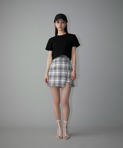 EIMY ISTOIRE(エイミーイストワール)の「eimy glitterロゴTシャツ(Tシャツ/カットソー・レディース・ホワイト/ラベンダー/ブラック/ライトピンク/サックスブルー・F)」の11枚目の写真