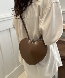 M y u（ミュー）の「【ZOZO限定アイテム】ハートショルダーバッグ（ショルダーバッグ）」