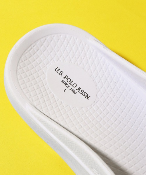 U.S. POLO ASSN.（ユーエスポロアッスン）の「【U.S. POLO ASSN./ユーエスポロアッスン】ワンポイント トングサンダル（サンダル・メンズ・ホワイト/ブラック・23.0cm/24.0cm/25.0cm/26.0cm/27.0cm/28.0cm）」の15枚目の写真