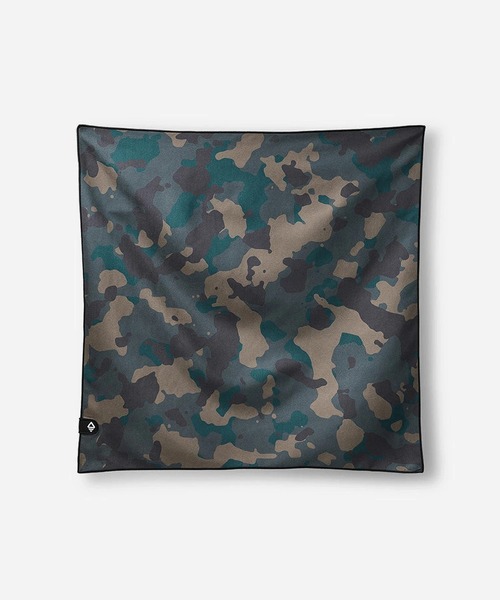go slow caravan（ゴースローキャラバン）の「NOMADIX/ノマディックス　BANDANA TOWEL（タオル・レディース・その他1/カモフラージュ/ブラック/その他/グリーン・FREE）」の4枚目の写真