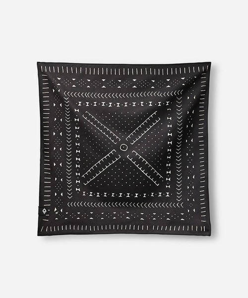 go slow caravan（ゴースローキャラバン）の「NOMADIX/ノマディックス　BANDANA TOWEL（タオル・レディース・その他1/カモフラージュ/ブラック/その他/グリーン・FREE）」の2枚目の写真