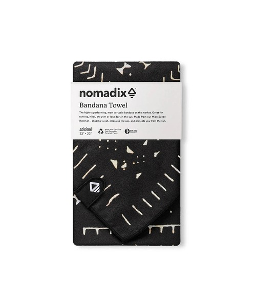 go slow caravan（ゴースローキャラバン）の「NOMADIX/ノマディックス　BANDANA TOWEL（タオル・レディース・その他1/カモフラージュ/ブラック/その他/グリーン・FREE）」の6枚目の写真