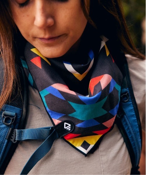 go slow caravan（ゴースローキャラバン）の「NOMADIX/ノマディックス　BANDANA TOWEL（タオル・レディース・その他1/カモフラージュ/ブラック/その他/グリーン・FREE）」の11枚目の写真